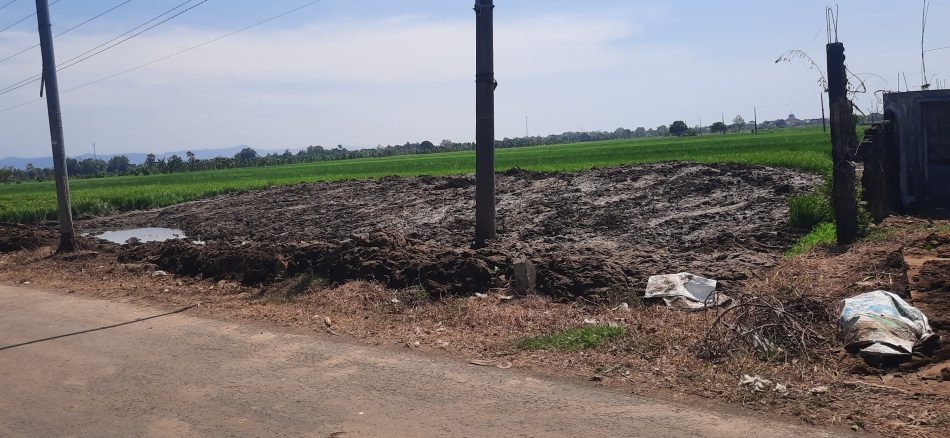 Warga Desa Sikucing Sayangkan Pihak Normalisasi Kalikuto Buang Tanah di Sawah Produktif