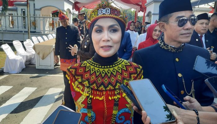 Bupati Gelorakan Semangat di Acara Upacara Bendera Peringatan HUT Ke-80 Kemerdekaan RI Tahun 2025 Tanggal 17 Agustus 2025