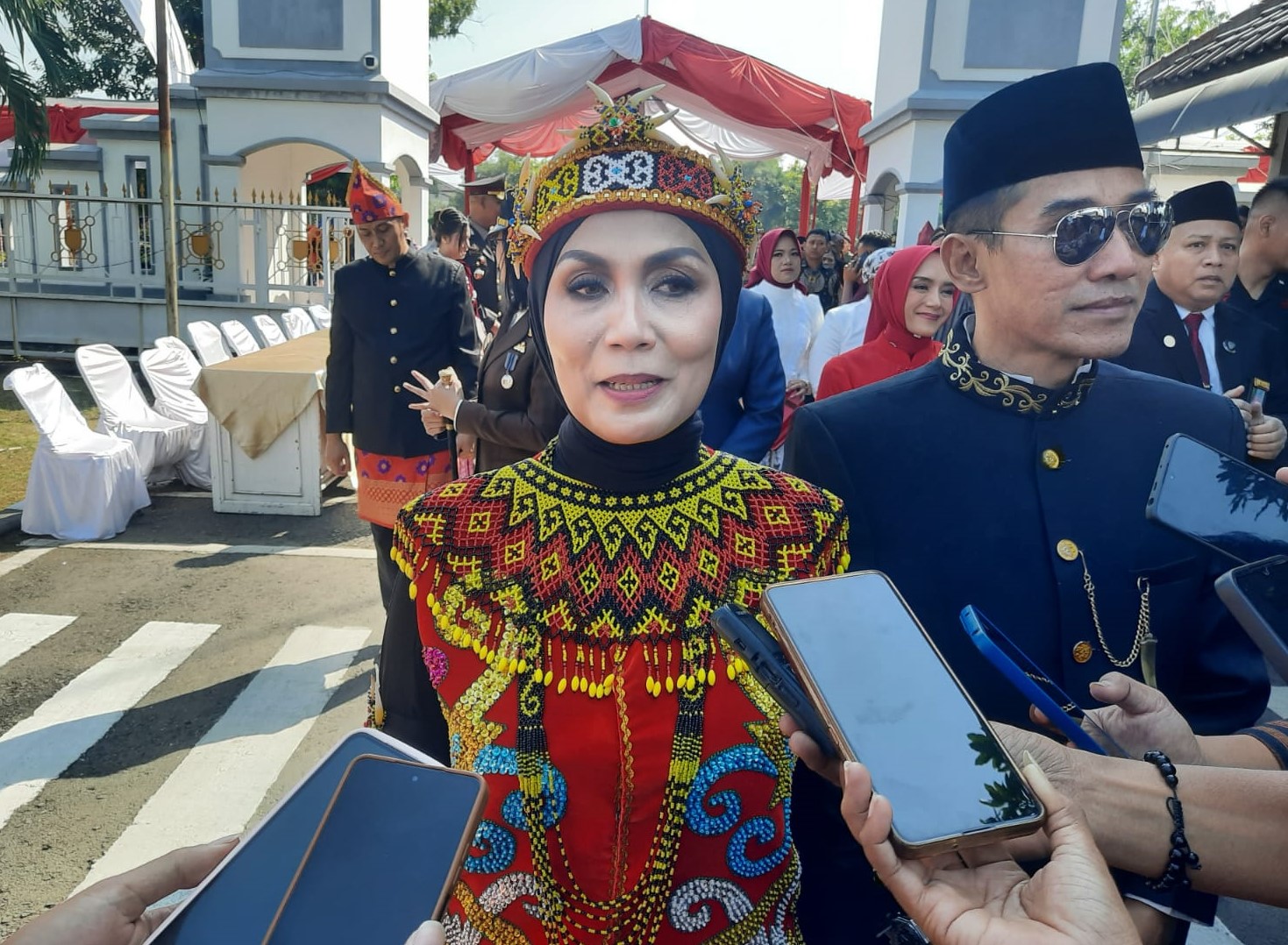 Bupati Gelorakan Semangat di Acara Upacara Bendera Peringatan HUT Ke-80 Kemerdekaan RI Tahun 2025 Tanggal 17 Agustus 2025