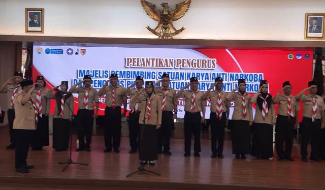 Ketua DPRD Lantik Pengurus Majelis Pembimbing Satuan Karya Anti Narkoba dan Pengurus Pimpinan Satuan Karya Anti Narkoba