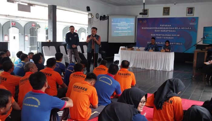 Momen Hari Sumpah Pemuda Puluhan Napi dan Tahanan Ikuti Penyuluhan Hukum