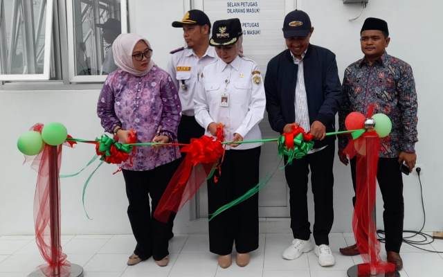 Bupati Resmikan Pos Jaga dan Palang Pintu Perlintasan Sebidang JPL 54, Ini yang Disampaikan