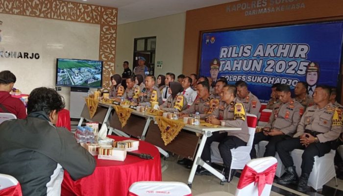 Tren Kejahatan di Wilayah Hukum Polres Sukoharjo Meningkat Didominasi Curanmor