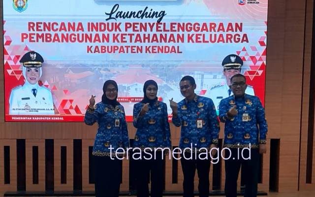 Bupati Kendal Launching Rencana Induk Penyelenggaraan Pembangunan Ketahanan Keluarga, Ini yang Disampaikan