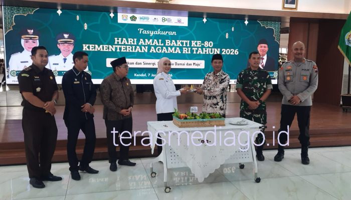 Ini Pesan Bupati Kendal di Acara Tasyakuran Hari Amal Bakti Ke-80 Kementerian RI Tahun 2026