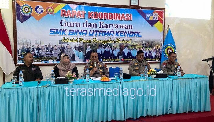 Sat Binmas Polres Kendal Gelar Pembinaan Karakter di SMK Bina Utama