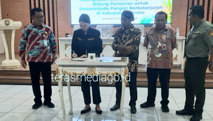 Karang Taruna Kendal MoU dengan Yayasan Santri Tani Milenial Jayabinangun, Ini yang Diharapkan