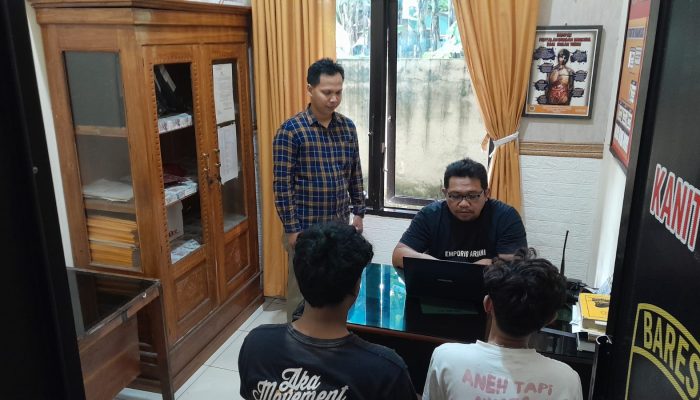 Curanmor di Kos Baki Terekam CCTV dan Viral, 2 Pelaku Dibekuk Kurang dari 24 Jam