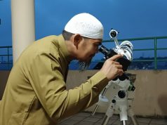 Diguyur Hujan, Gerhana Bulan Tidak Terlihat dari Observatorium PPMI Assalaam
