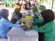 Semarak Hari Kartini ke-147 di Rembang, Ratusan Perempuan Ikuti Senam hingga Bazar UMKM