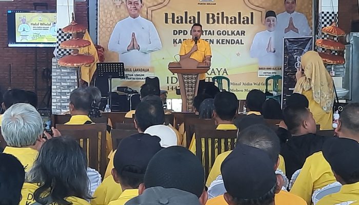 DPD II Partai Gollkar Kendal Konsolidasi Partai Lewat Halal Bihalal