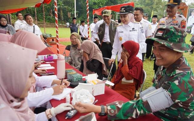 Bupati Kendal Buka TMMD Sengkuyung Tahap II Tahun 2026 di Desa Bringinsari Sukorejo