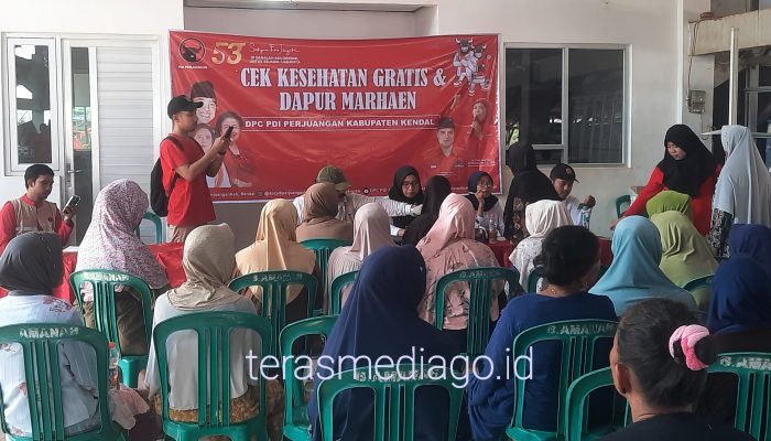 Untuk yang Kedua Kalinya, DPC PDIP Gelar Cek Kesehatan Gratis, Ini yang Disampaikan