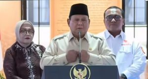Prabowo Subianto Ingatkan kepada Aparat Penegak Hukum untuk Tidak Menjadi ‘Beking’ Praktek Penyelewengan