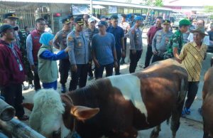 Antisipasi Kejahatan dan Peredaran Uang Palsu, Jajaran Polres Klaten Patroli Intensif di Pasar Hewan