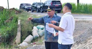 Jalan Penghubung Antar Kecamatan Kaliori – Sumber Longsor