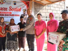 Peringati HUT Bhayangkara ke-80, Polres Kendal Gelar Donor Darah dan Bansos di Balai Desa Jatirejo Ngampel