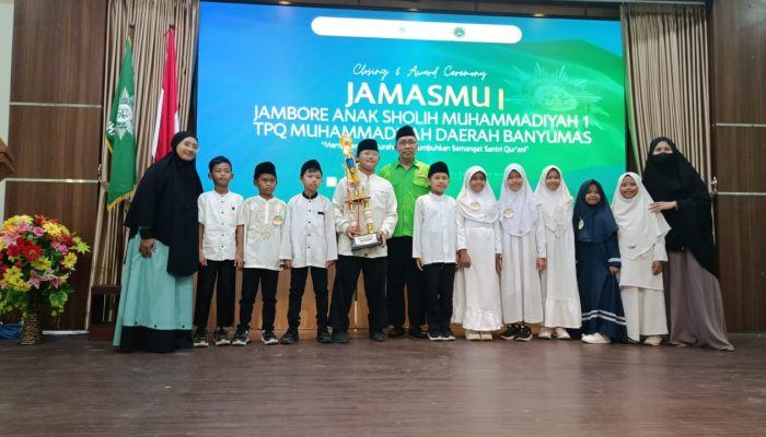 Jambore Anak Saleh Muhammadiyah 1 Banyumas Jadi Ajang Cetak Generasi Qurani Berkarakter