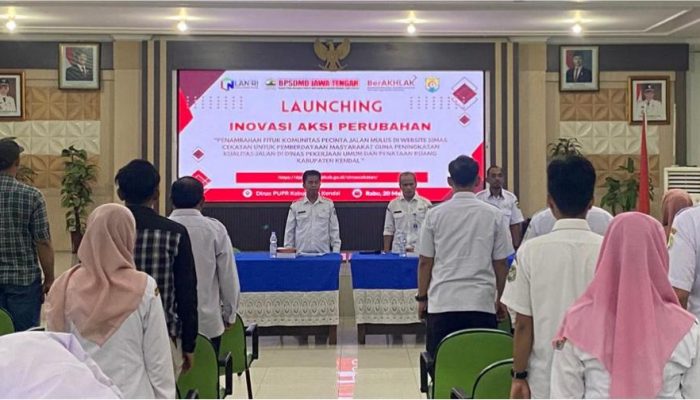 Bupati Dukung Penuh Inovasi Aksi Perubahan Berupa Penambahan Fitur Komunitas Pecinta Jalan Mulus pada Website SIMAS Cekatan