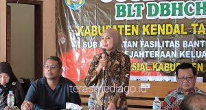 Bupati Pesan Agar BLT DBHCHT Dimanfaatkan Sebagai Modal Meningkatkan Kesejahteraan Keluarga