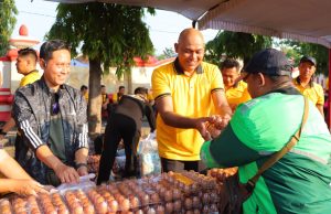 HUT Bhayangkara ke-80, Polres Kendal Gelar Jalan Sehat dan Pasar Murah