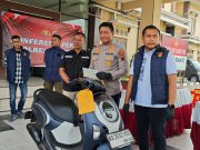 Jalan Kaki Mencuri Motor, Residivis Dikejar Pemiliknya dan Tertangkap