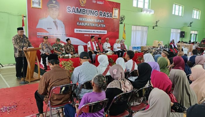 Pipa Saluran Air Bersih Bocor, Ini yang Diminta Warga Karanglo Kepada Bupati Klaten