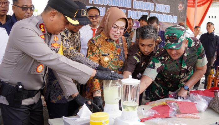 Polres Sukoharjo Ungkap 17 Kasus Narkoba Terbesar di Polda Jateng