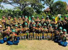 Regu Putri Matahari SMP Muhammadiyah Purwojati, Banyumas Sabet Juara Umum II Putri LPB V Tingkat Nasional