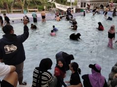 Ratusan Warga Bumdes Sinergi Sidowayah Berebut 1 Kuintal Lele