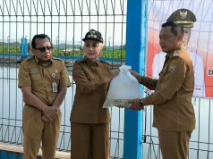 Bupati Lepas Ribuan Benih Ikan Nila di Embung Ngerjo