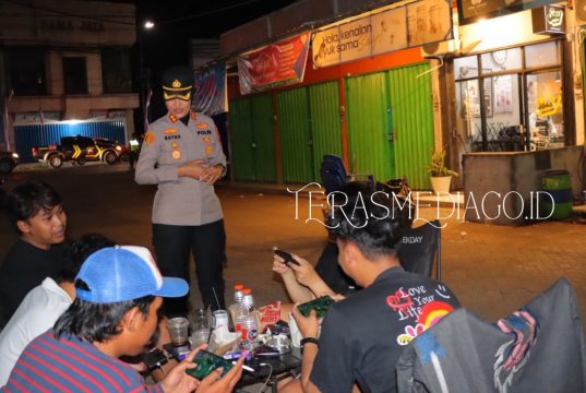 Cegah Balap Liar dan Tawuran, Polres Kendal Gelar Patroli Skala Besar Dini Hari