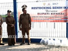 Bupati Lepas Ribuan Benih Ikan Nila di Embung Ngerjo