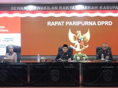 Bupati Tika Berikan Jawaban atas Pandangan Umum Fraksi Terhadap Penyampaian Raperda APBD Perubahan Tahun 2026
