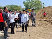 Bupati Hadir di Acara Doa Bersama Pembangunan Jembatan Gantung Cepokomulyo – Margomulyo, Ini yang Disampaikan