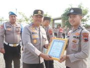 Kapolres Sukoharjo Beri Reward Personel Berprestasi, Polsek Bulu Dinobatkan Terbaik