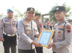 Kapolres Sukoharjo Beri Reward Personel Berprestasi, Polsek Bulu Dinobatkan Terbaik