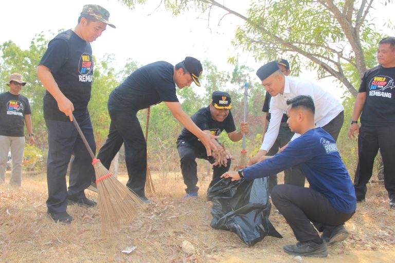 World Clean Day 2026, Pemkab Rembang Ajak Masyarakat Bersama Jaga Kebersihan