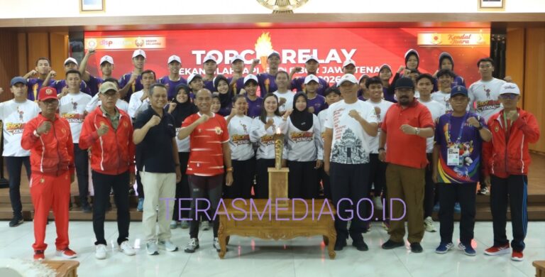 Obor Porprov, Besok Pagi Akan Dikirab Keliling Kota Kendal